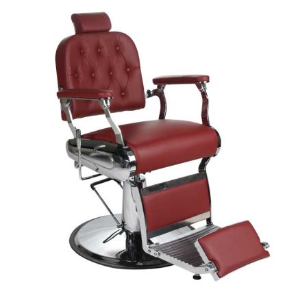 Empire Barber Chair Red